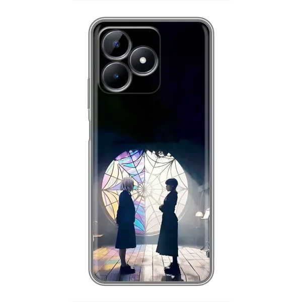 Чохол з принтом «Венздей та Інід» для Realme Note 50