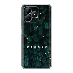 Новогодние, Праздничные Чехлы для Realme Note 50 - 2024 год (Winter)