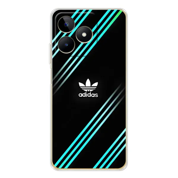 Чохол з принтом «Адідас з полосами» для Realme Note 60