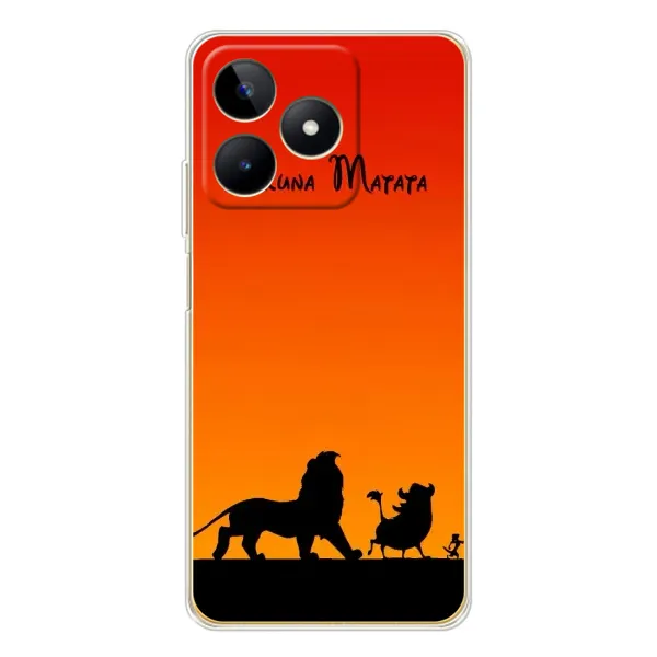 Чохол з принтом «Акуна Матата закат» для Realme Note 60 Чохол з принтом «Акуна Матата закат» для Realme Note 60