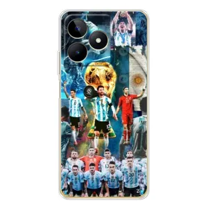 Чохли Мессі для Realme Note 60 (AlphaPrint) (Аргентина Мессі)