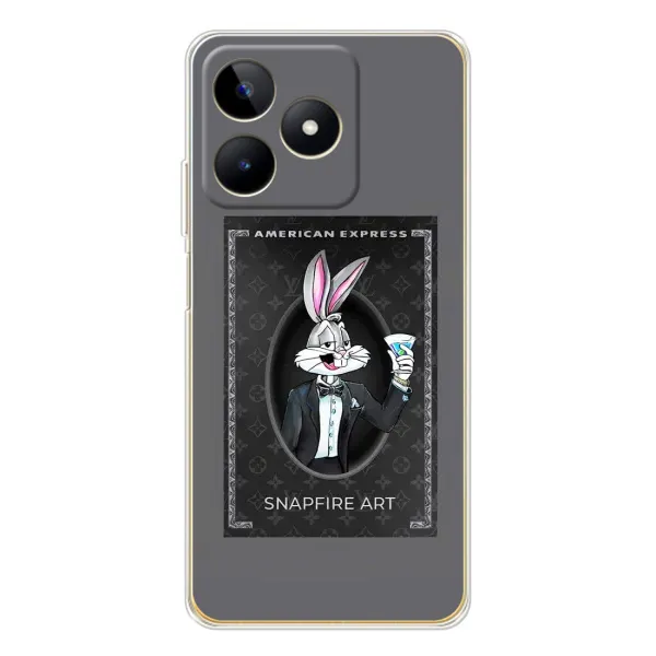 Чохол з принтом «Бакс Бані LV» для Realme Note 60