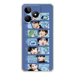 Чехлы BTS для Realme Note 60 (AlphaPrint) (Bangtan)