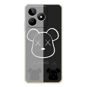 Чохли для Realme Note 60 - Bearbrick Louis Vuitton (PREMIUMPrint) (БеарБрік очі)