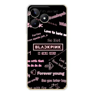 Чехол с музыкальной группой для Realme Note 60 (BLACKPINK)