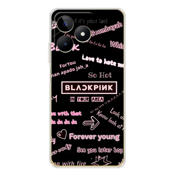 Чохол з принтом «BLACKPINK» для Realme Note 60