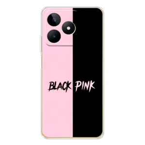 Чехол с музыкальной группой для Realme Note 60 (БлэкПинк)