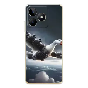 Чохол з мемом Тралалело тралала на Realme Note 60 (Бомбардіні гусіні)