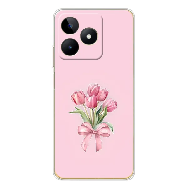 Чохол з принтом «Букет квітів» для Realme Note 60