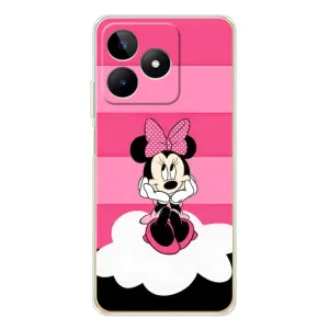 Міккі Маус чохол для Realme Note 60 (AlphaPrint - Мультяшні) (Дівчинка Maus)