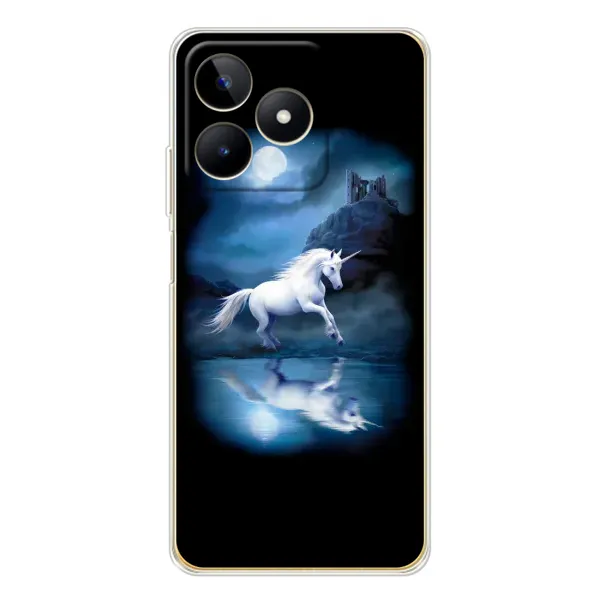 Чохол з принтом «Єдиноріг» для Realme Note 60 Чохол з принтом «Єдиноріг» для Realme Note 60