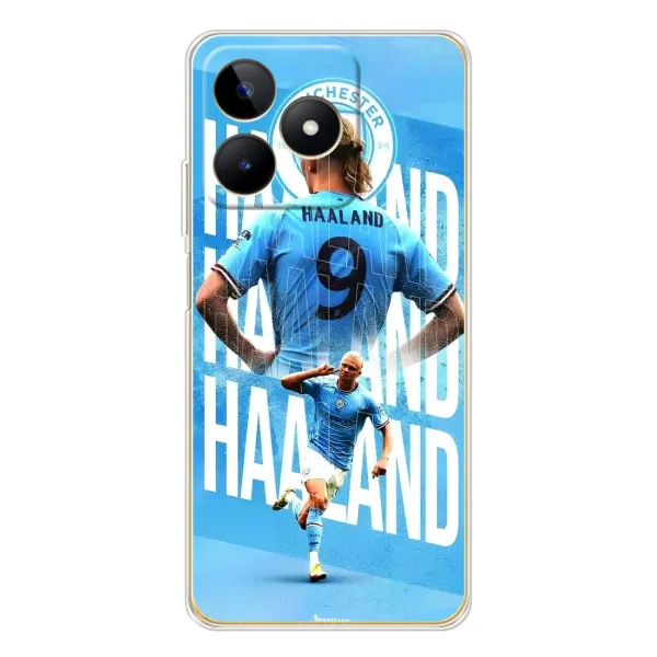 Чехол с принтом «Erling Haaland» для Realme Note 60