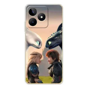Чохол з принтом «Гикавка і Астрід» для Realme Note 60