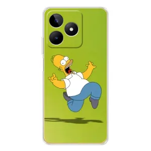 Чjхол з Сімпсонами для Realme Note 60 (VPrint) (Гомер Сімпсон)