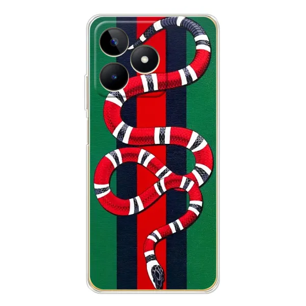 Чохол з принтом «Gucci змія» для Realme Note 60