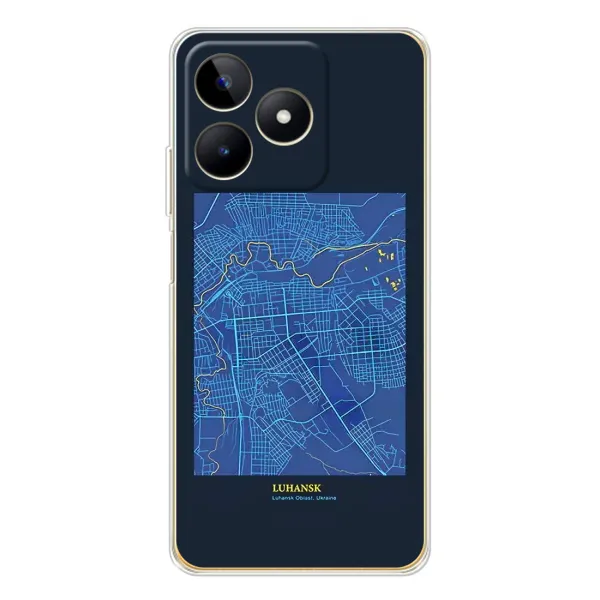 Чехол с принтом «Гуганск» для Realme Note 60