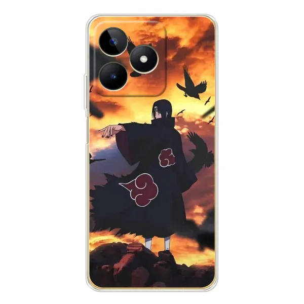 Чехол с принтом «Итачи с воронами» для Realme Note 60 Чехол с принтом «Итачи с воронами» для Realme Note 60