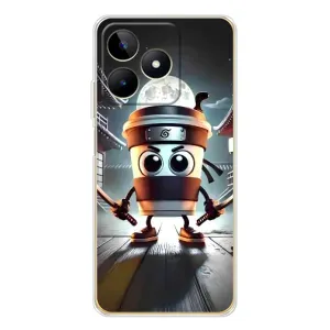 Чохол з мемом Тралалело тралала на Realme Note 60 (Капучіно асасіно)