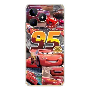 Силіконовий чохол Маквін для Realme Note 60 (Колаж Блискавка Маквін)