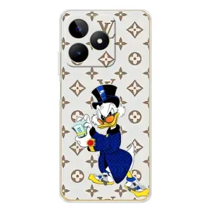 Чехли для Realme Note 60 - Скрудж МакДак Louis Vuitton (PREMIUMPrint) (Макдак на стилі)