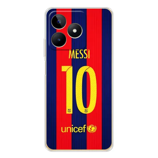 Чохол з принтом «Messi Barca 10» для Realme Note 60