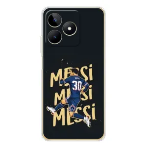 Чохли для Realme Note 60 (Leo чемпіон) (AlphaPrint) (Messi ПСЖ)