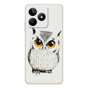Чохол з пташками на Realme Note 60 (VPrint) (Мила Сова)