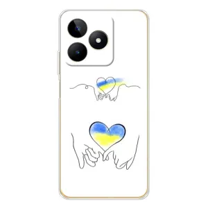 Чохол для Патріота України Realme Note 60 - (AlphaPrint) (Мир Україні)