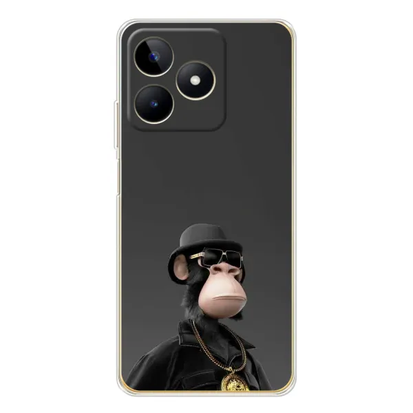 Чехол с принтом «Обезьяна NFT» для Realme Note 60