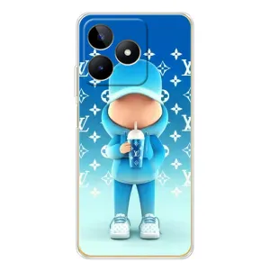 Круті Чохли Луі Віттон для Realme Note 60 (AlphaPrint) (Хлопець LV)