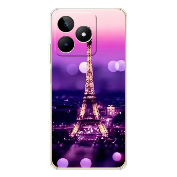 Чохол з принтом «Париж Башня» для Realme Note 60