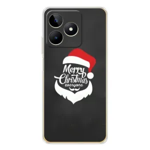 Рождественские Чехлы для Realme Note 60 (VPrint) (Санта Крисмас)