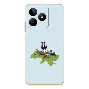 Чехлы с картинкой собаки Патрон для Realme Note 60 (AlphaPrint) (Сапер Пес)