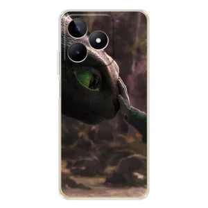 Чохол з принтом «Сцена з драконом» для Realme Note 60