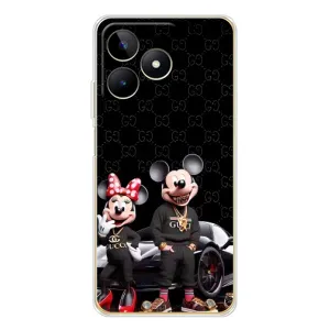 Чохол Disney Mouse Realme Note 60 (PREMIUMPrint) (Родина Маусів)