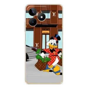Чехли для Realme Note 60 - Скрудж МакДак Louis Vuitton (PREMIUMPrint) (Скрудж ЛВ)