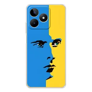 Украинские Чехлы для Realme Note 60 с картинкой УПА (AlphaPrint) (Степан Бандера)