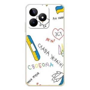 Чохли (Доброго вечора, ми за України) для Нот 60 (AlphaPrint) (Стикер)