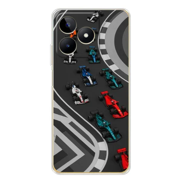 Чохол з принтом «Траса Ф1» для Realme Note 60
