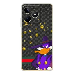 Бренднові Чохли для Realme Note 60 - (PREMIUMPrint) (Утка Гуччі)