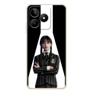Чохли Венсдей на Realme Note 60 Уенсдей (AlphaPrint) (W-Wednesday)