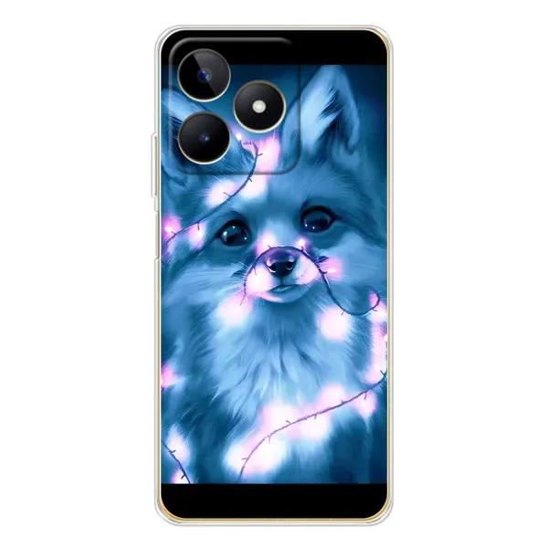 Чохол з принтом «Яскрава лисичка» для Realme Note 60 Чохол з принтом «Яскрава лисичка» для Realme Note 60