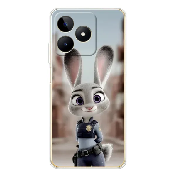 Чохол з принтом «Офіцер Джуді Гопс» для Realme Note 60 Чохол з принтом «Офіцер Джуді Гопс» для Realme Note 60