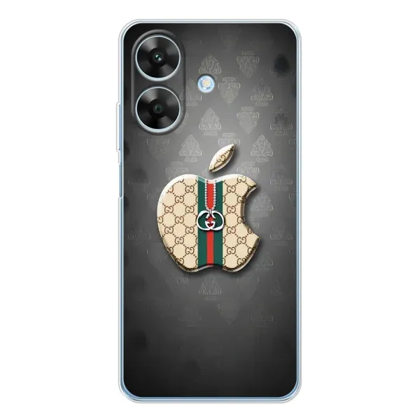 Чехол с принтом «Apple gucci» для Realme Note 60x