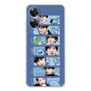 Чохли BTS для Realme Note 60x (AlphaPrint) (Bangtan)