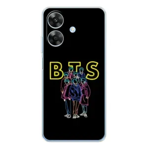 Чохли BTS для Realme Note 60x (AlphaPrint) (BTS стайл)