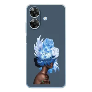 Чехлы (ART) Цветы на Realme Note 60x (VPrint) (Квіти на голові)
