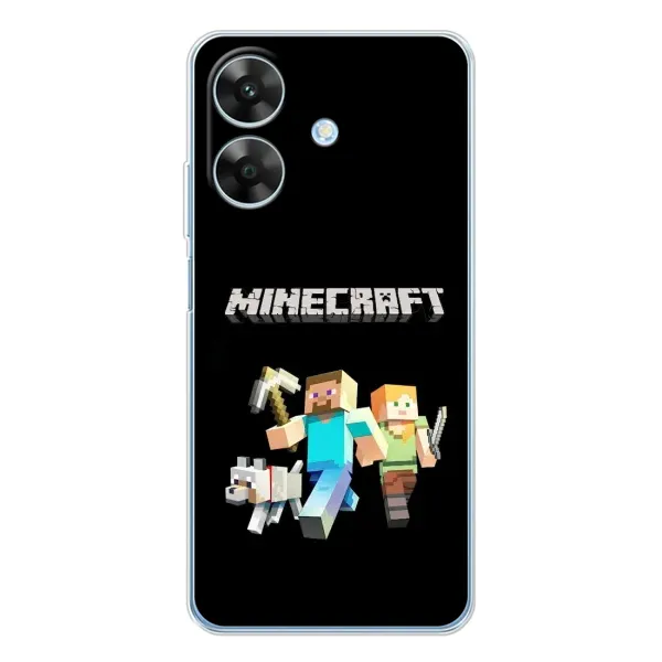 Чохол з принтом «герої Minecraft» для Realme Note 60x Чохол з принтом «герої Minecraft» для Realme Note 60x