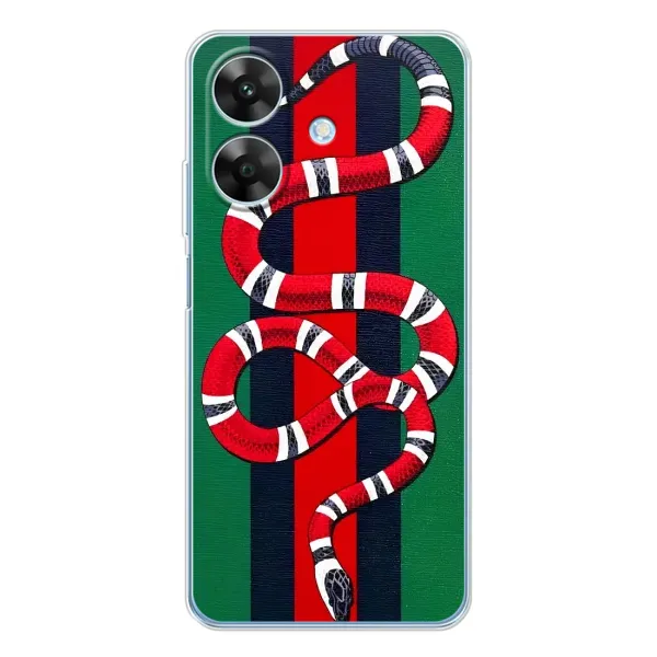 Чехол с принтом «Gucci змия» для Realme Note 60x