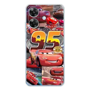 Силіконовий чохол Маквін для Realme Note 60x (Колаж Блискавка Маквін)